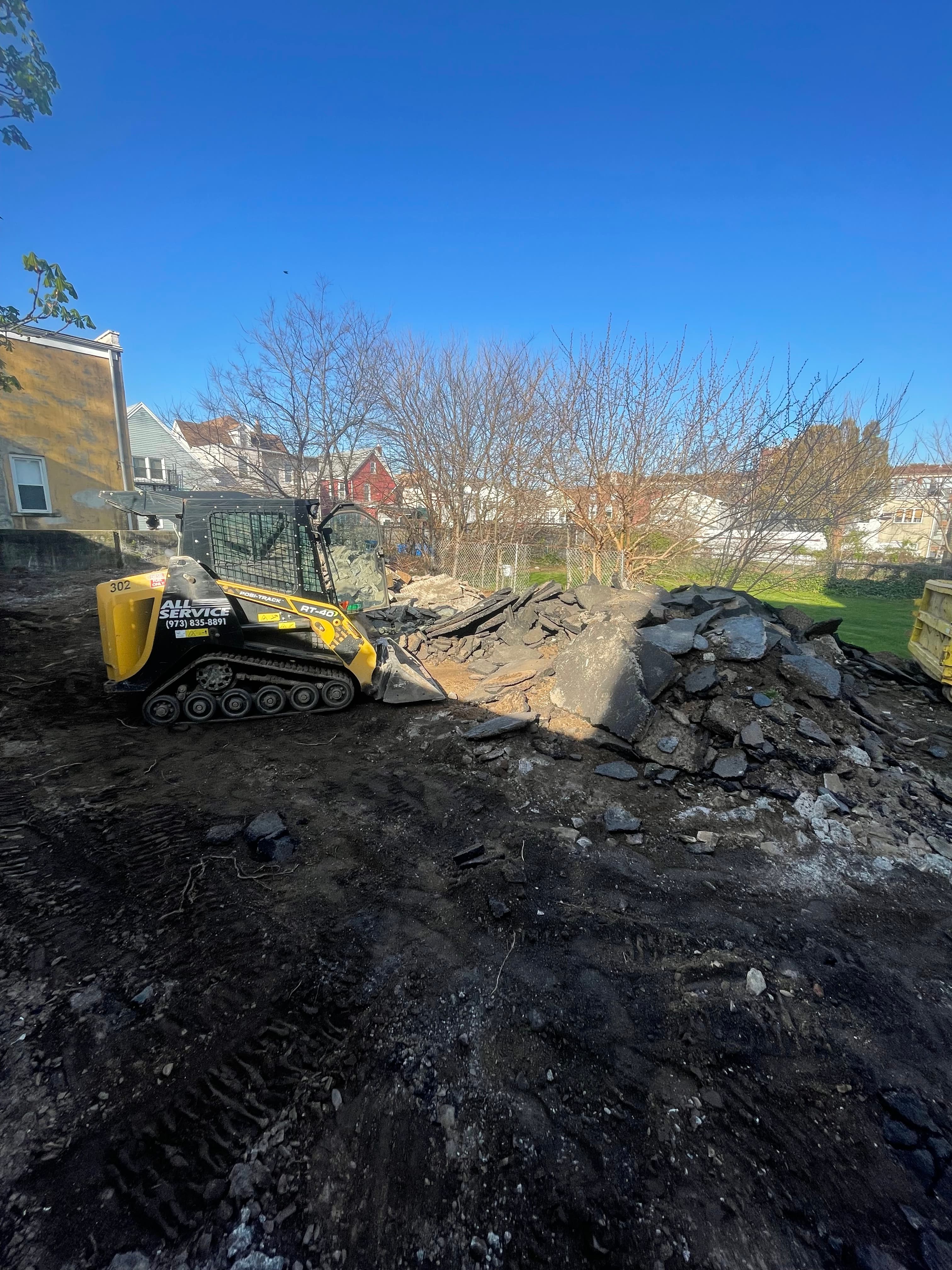 Asphalt removal